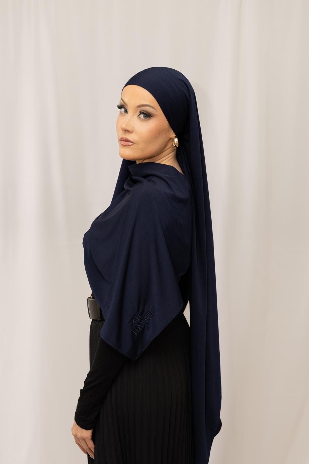 Bleu marine – Hijab “Samawiy”