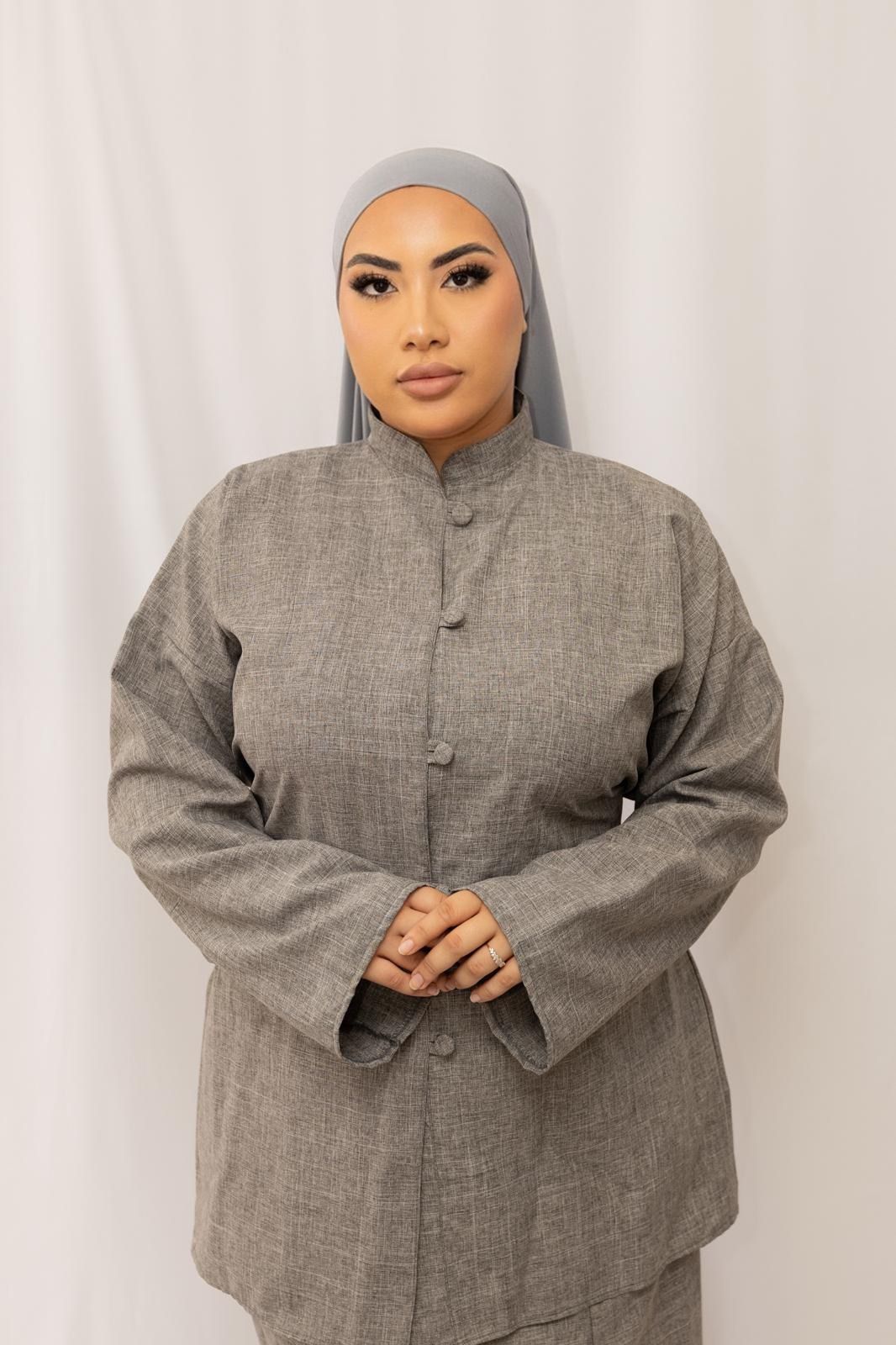 Gris – Hijab “Sahra”