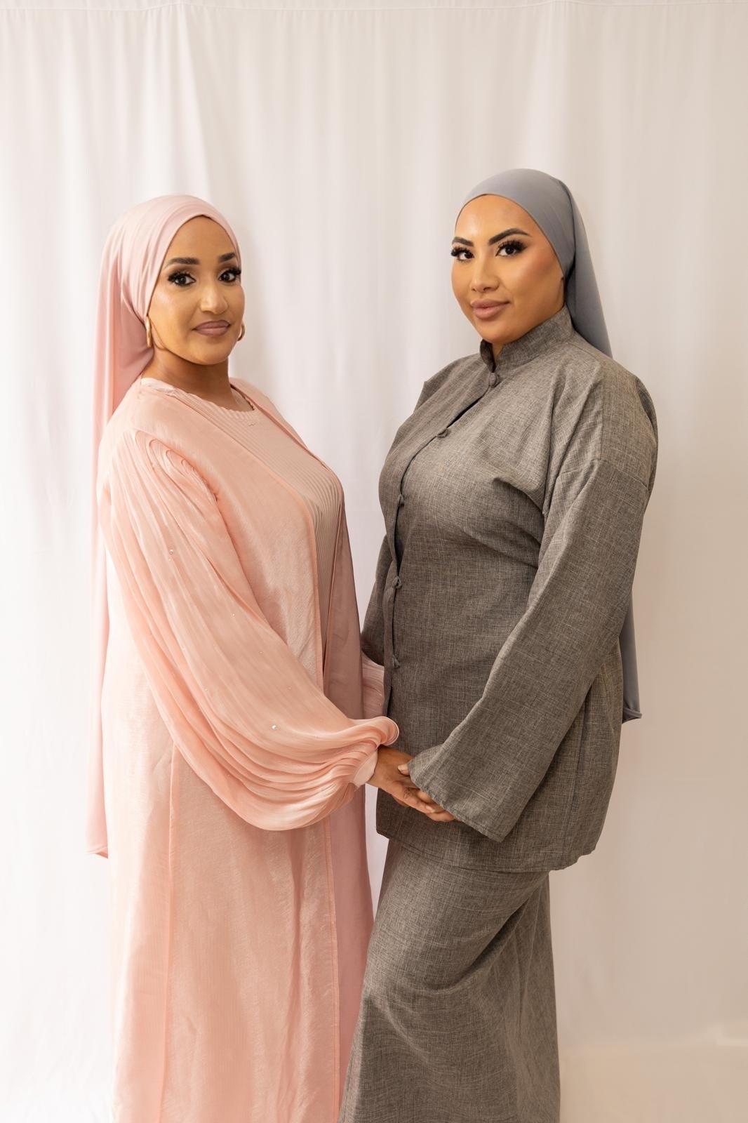 Pack Duo — 2 Hijabs l Jersey Premium fluide & opaque