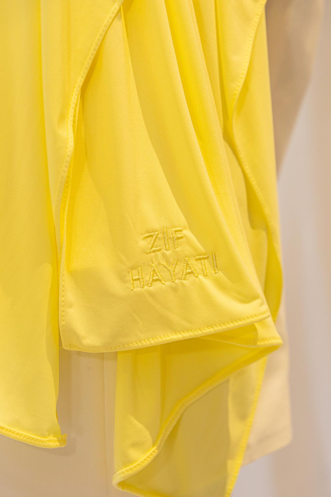 Jaune clair – Hijab “Shams”